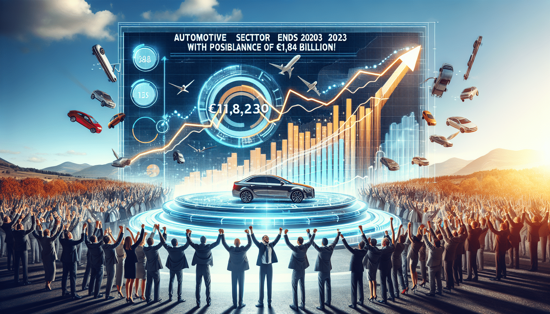 el sector del automóvil cerró el 2023 con un saldo positivo de 18.843 millones de euros. descubre los detalles en este resumen financiero del sector del automóvil.