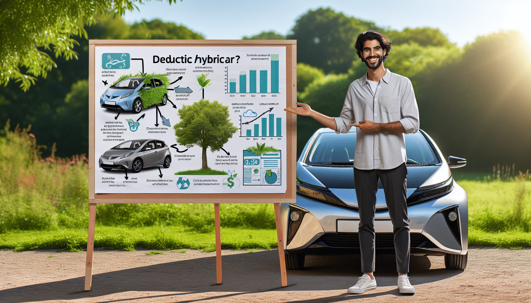 apprenez comment déduire une voiture électrique/hybride avec ces étapes simples.