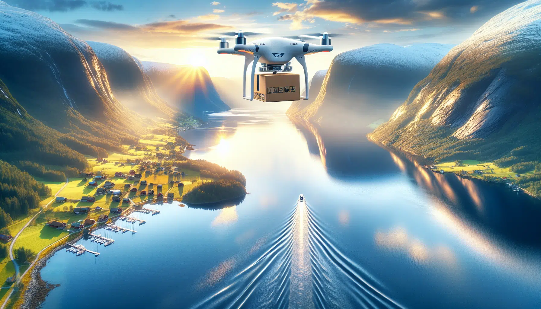 Norway launches its home delivery service with autonomous drones. Discover how innovation comes to your door with the latest delivery technology.