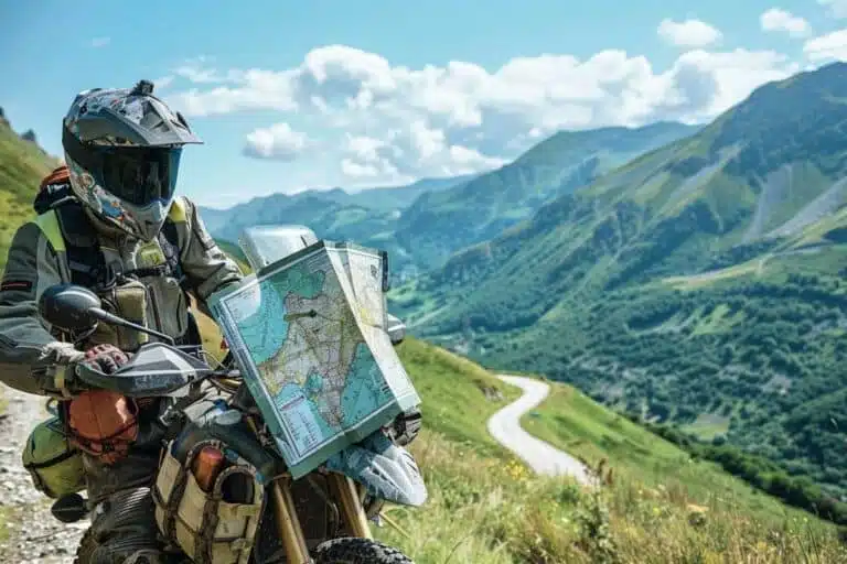 Cómo planificar una ruta de viaje en moto : guía definitiva para recorrer el mundo en dos ruedas