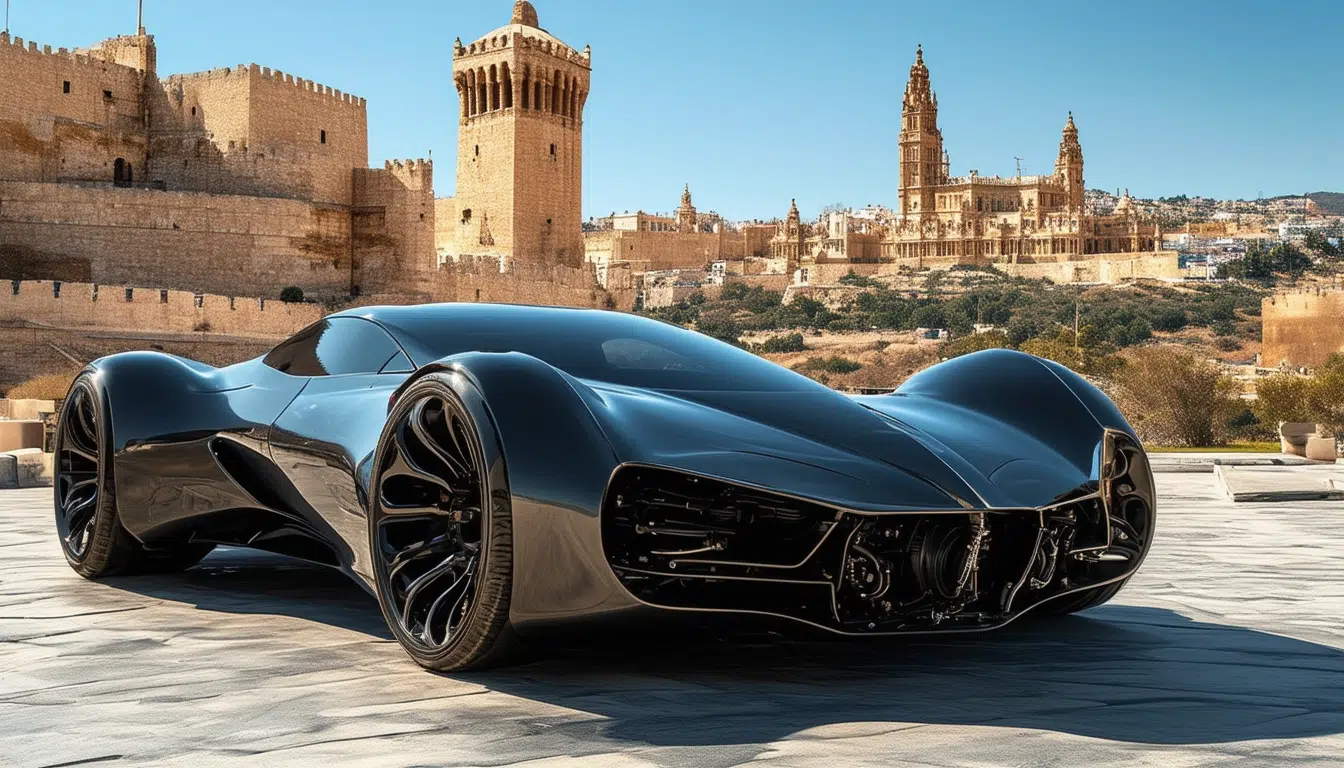 descubre el regreso de the beast, un impresionante automóvil que cuenta con un motor v12 de 27 litros, proveniente de un caza militar. llega a málaga para maravillar a los amantes de la ingeniería y la velocidad. ¡no te lo pierdas!