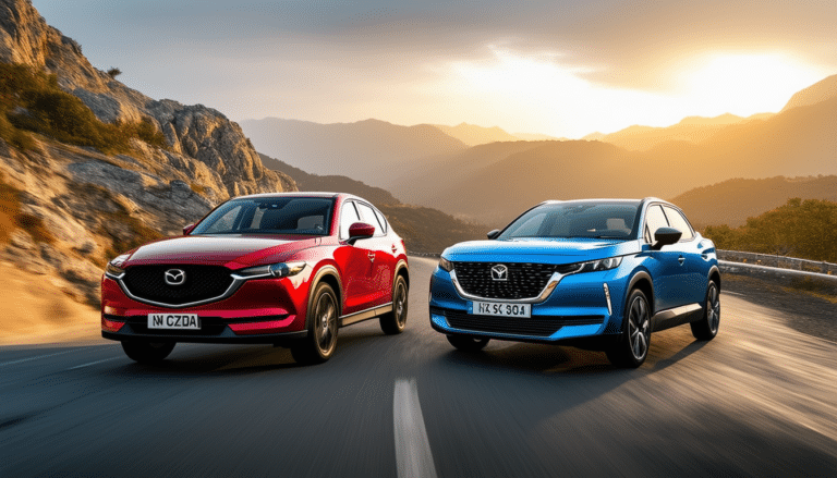 descubre las diferencias entre el mazda cx-5 y el peugeot 3008 en esta comparativa exhaustiva. analizamos rendimiento, eficiencia y características clave para determinar cuál de estos suvs ofrece la mejor experiencia de conducción con motores de cuatro y tres cilindros.