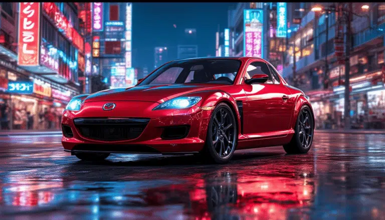 mazda rx 85: el segundo automóvil japonés que incorpora el innovador motor wankel en su historia.