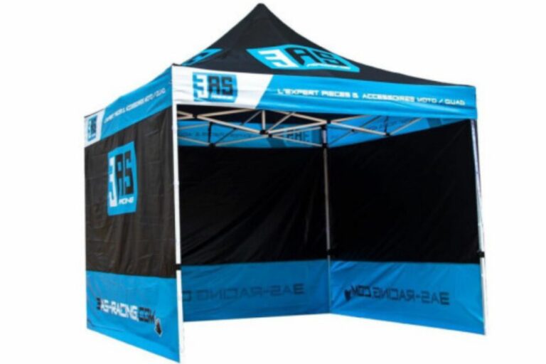 Carpa para moto Paddock 3AS Racing: la oferta imperdible de este Black Friday