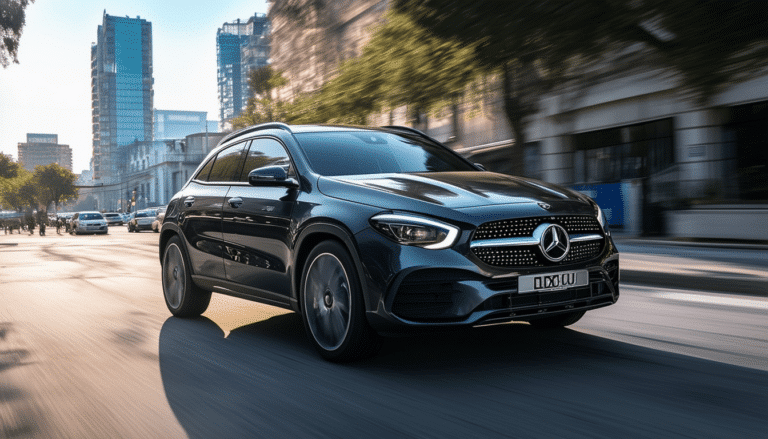 descubre el asombroso facelift del nuevo mercedes gla eléctrico, una transformación impactante que se revela en exclusivas fotos espía. ¡no te pierdas los detalles de este cambio de rumbo en el diseño del popular suv!