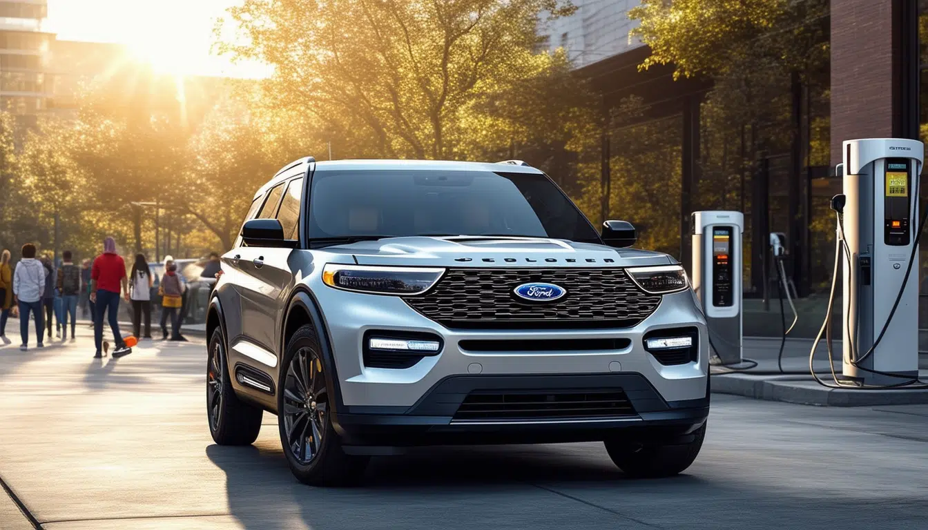 descubre todo sobre el ford explorer ev 2024: conoce su precio, dimensiones, motor, interior y capacidad del maletero. infórmate sobre las características más destacadas de este suv eléctrico que está revolucionando el mercado.