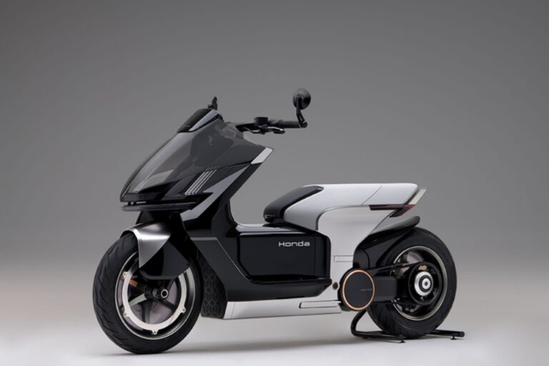 el fabricante honda lanza su primera motocicleta electrica para el publico en general