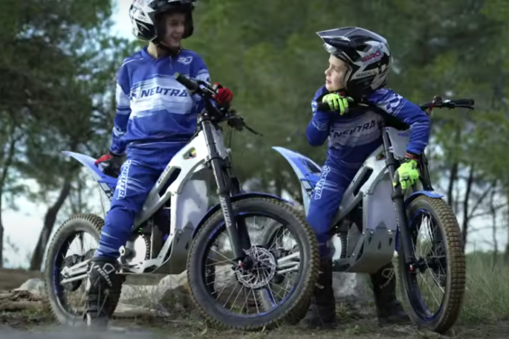 Neutra K3: la moto eléctrica de trial para jóvenes pilotos