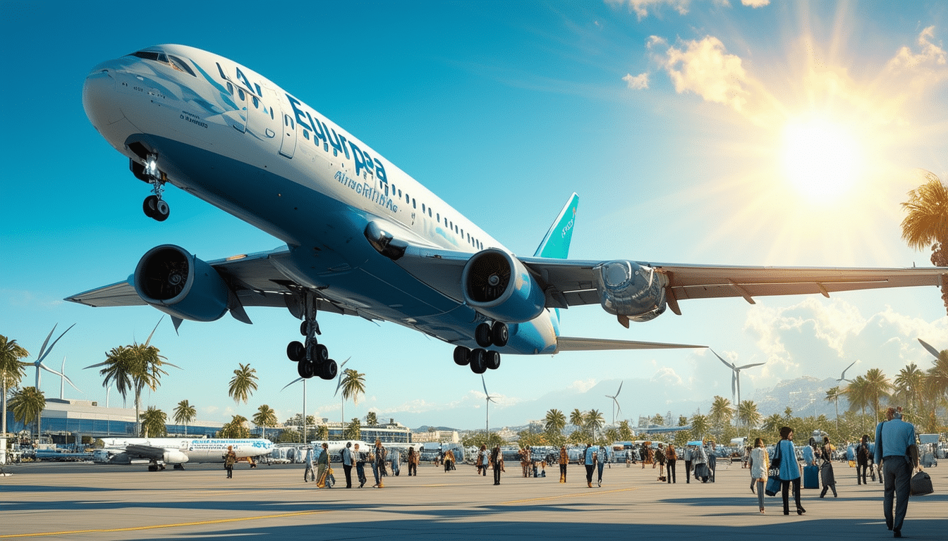 air europa destaca en 'the aviation challenge' al operar su vuelo más sostenible de madrid a santo domingo, demostrando su compromiso con la sostenibilidad y la innovación en la aviación.