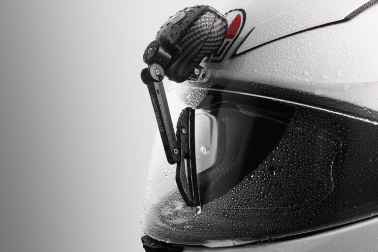 bikerguard prueba del limpiaparabrisas para casco que mejora tu visibilidad