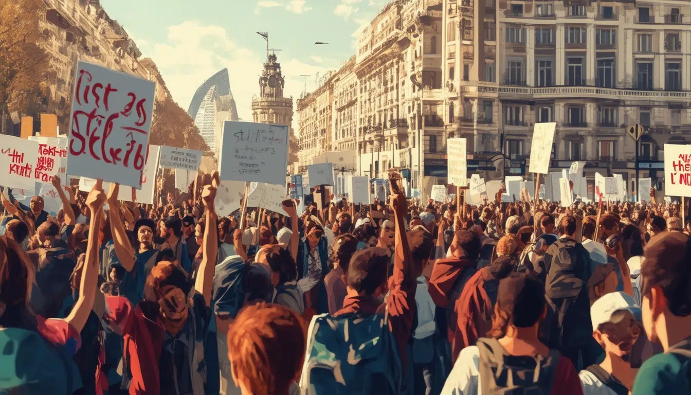 manifestación en madrid este sábado de los perjudicados por los motores defectuosos de stellantis