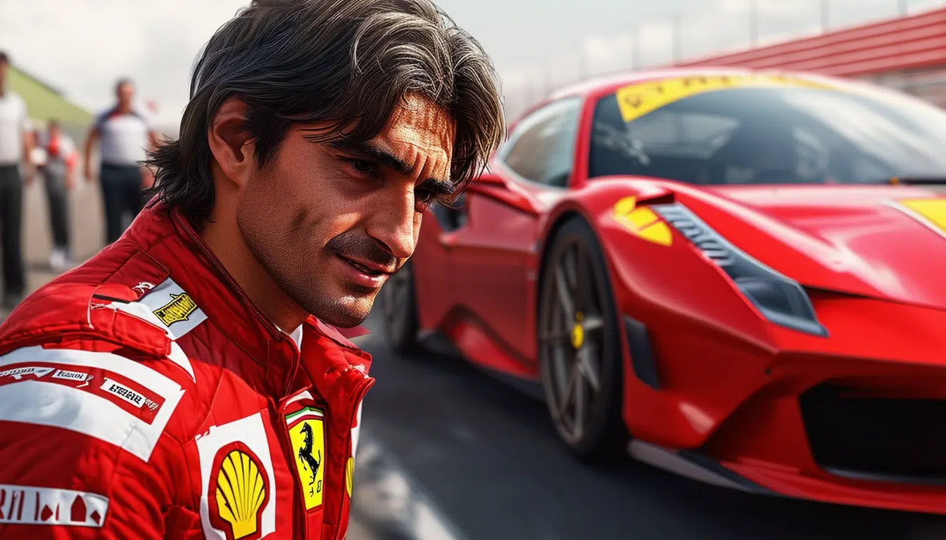 sainz se despide de la scuderia ferrari en una emotiva ceremonia junto a su padre en la icónica pista de fiorano. un momento lleno de nostalgia y agradecimiento que marca el final de un capítulo en su carrera.