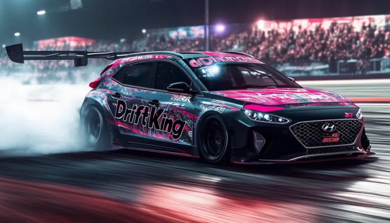 descubre la versión 'drift king' del hyundai ioniq 5 n, un innovador vehículo diseñado para el derrape. conoce todas las características y detalles que hacen de este coche una experiencia única en la pista.