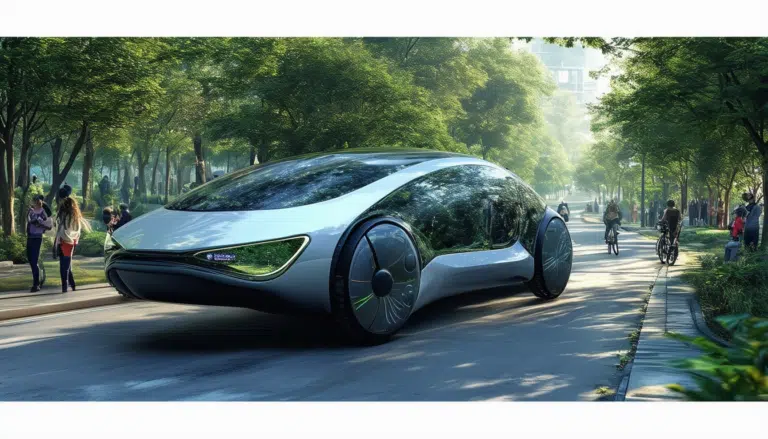 descubre cómo la evolución del transporte se inspira en la naturaleza, al tiempo que explora el monitoreo del estrés y la innovadora integración de la realidad aumentada en los vehículos del futuro.