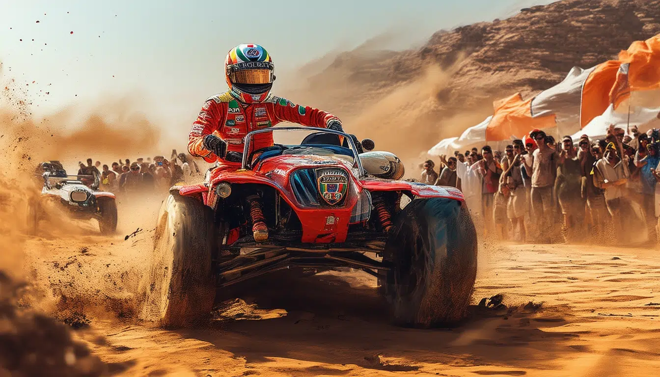 descubre el impactante suceso en la africa eco race donde un piloto italiano se convierte en el centro de todas las miradas. una historia emocionante que resalta la valentía y la pasión por las carreras en uno de los eventos más desafiantes del mundo.