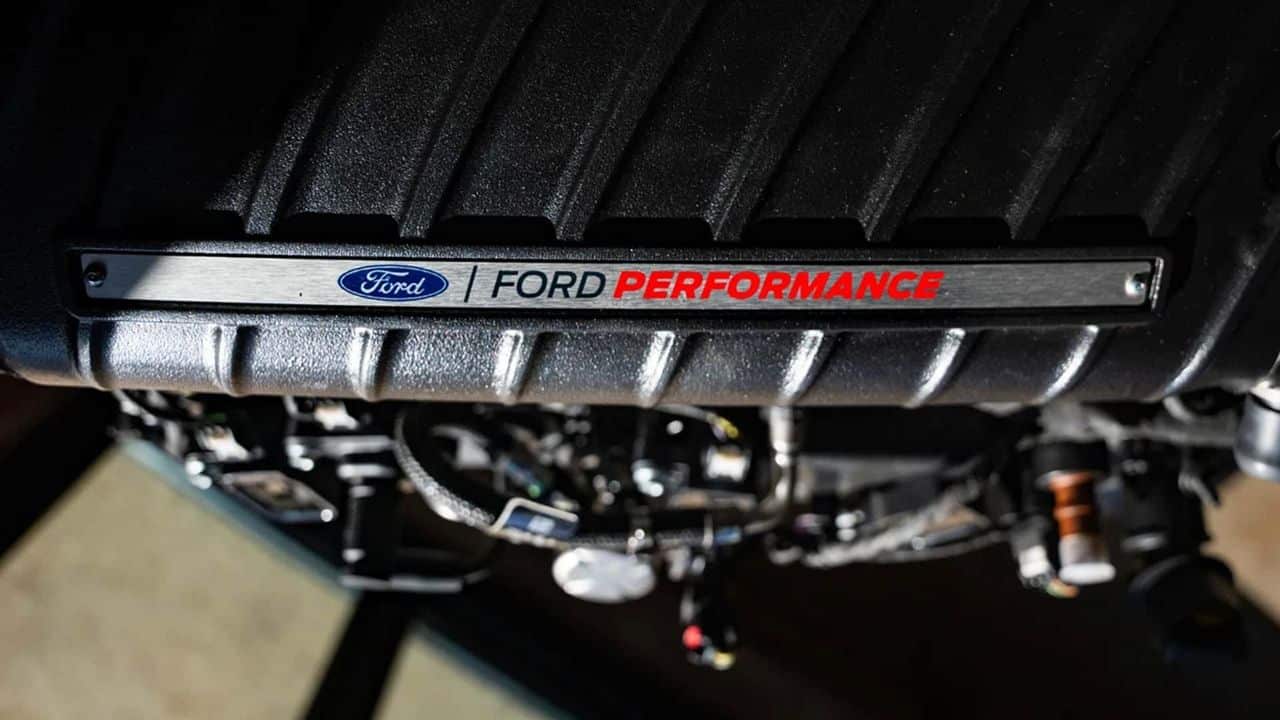 The new Ford Performance V8 engine