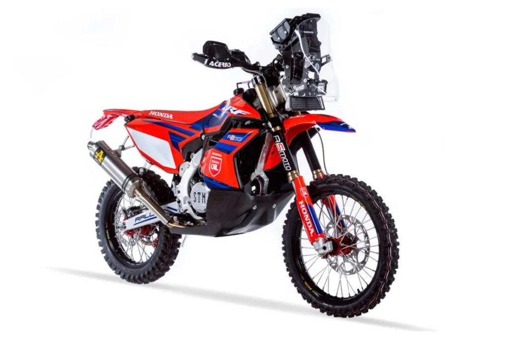 un diseno concebido para la victoria descubre la honda crf 450 rx rally 2025 en detalle