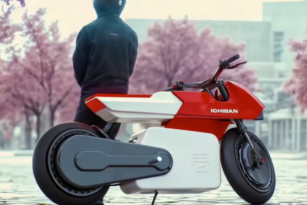 Moto eléctrica Ichiban: fusión de estilo vintage y tecnología moderna