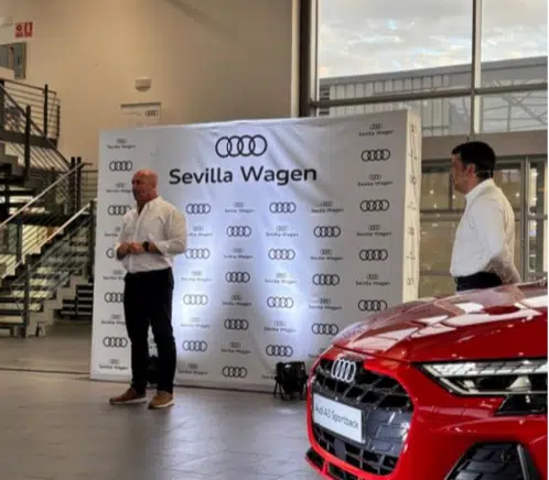 ocho impresionantes vehículos de audi motor pacífico desfilarán por las calles de gandía en una espectacular caravana